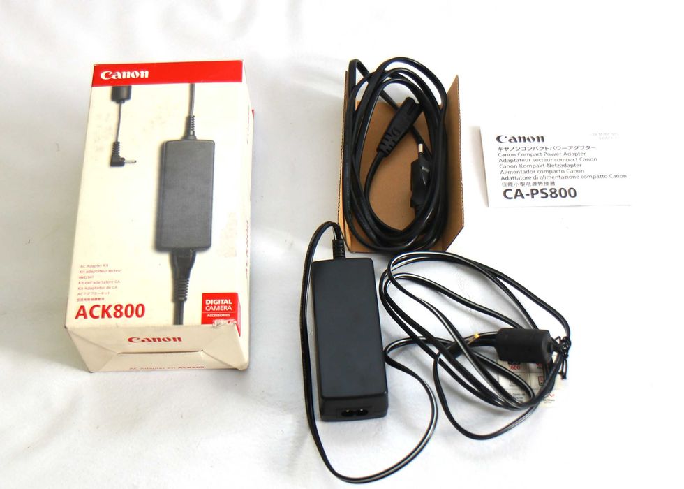 Transformador Canon ACK800 novo (nunca usado)
