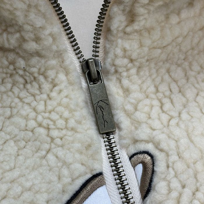 Женская куртка бомбер шерпа теди Karl Kani размер XS