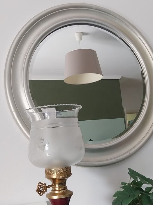 Espelho redondo em madeira | prateado | Ikea Songe | 70cm
Entrego em mãos apenas. Braga S. Vitor