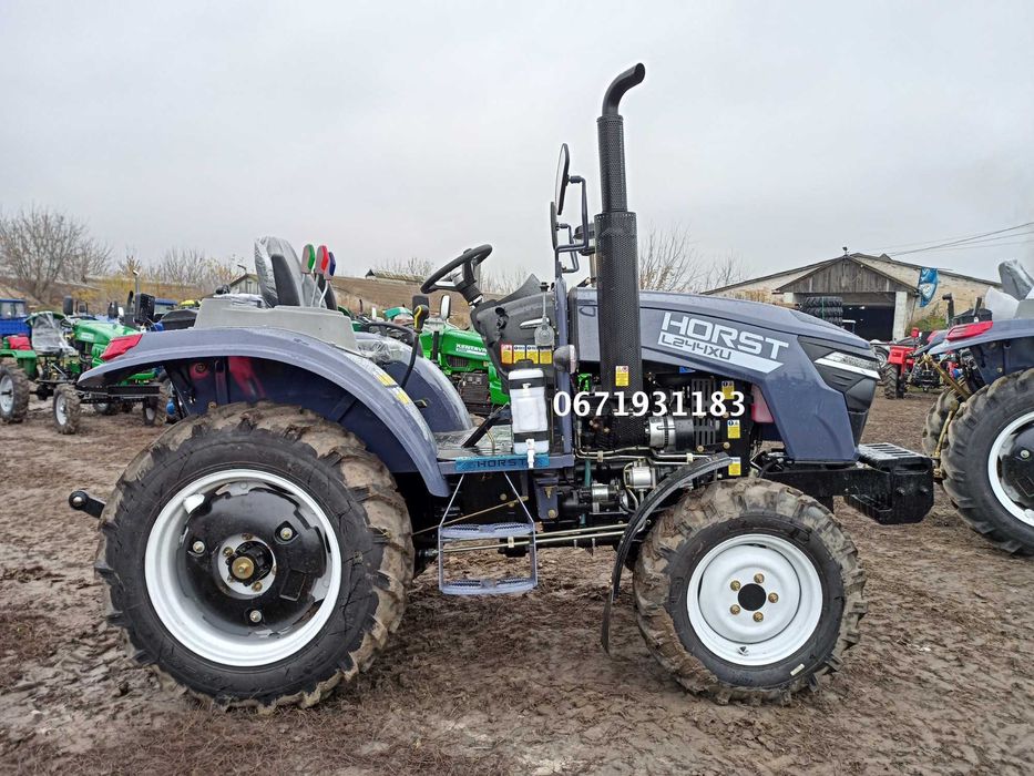 Мінітрактор HORST L 244 XU Примусова гідравліка Рівна підлога Доставка