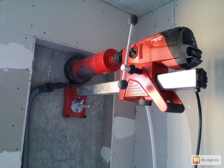 Бурение. Алмазное сверление отверстий. Резка бетона