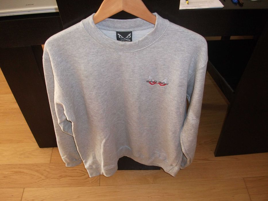 Sweat Bad Boy cinzento mesclado