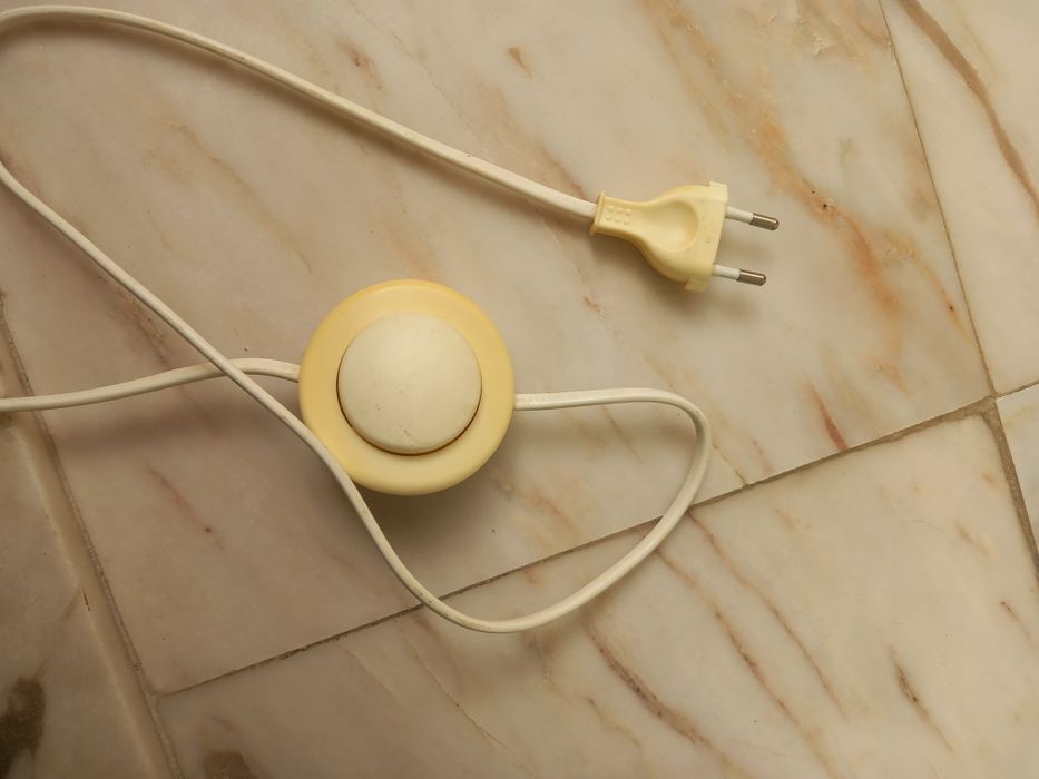 Candeeiro de chão azul