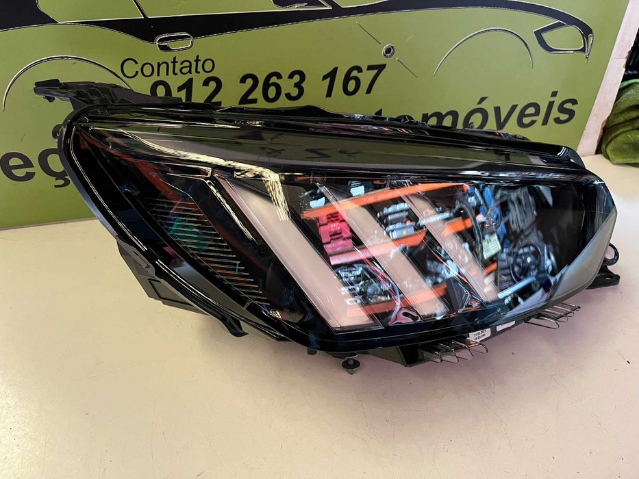Peugeot 208 II / 2008 II - Farol Direito Full Led - FF913
