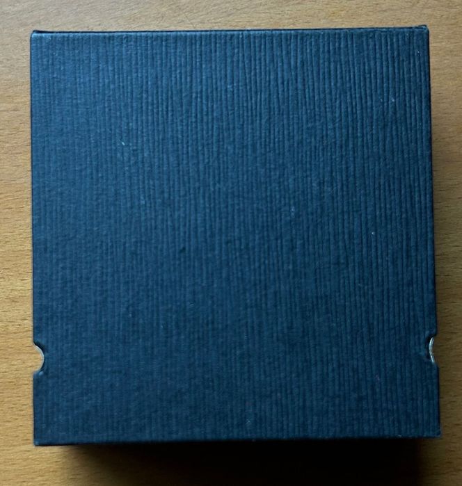 Lindenmann Black/Silver Botões de Punho Novos