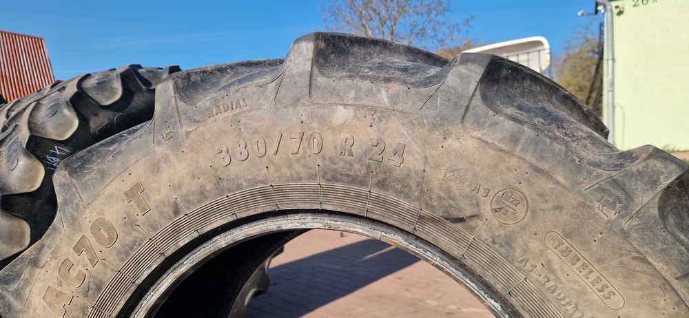 380/70r24 13.6r24 340/85r24 13.6-24 Continental 50% bieżnik