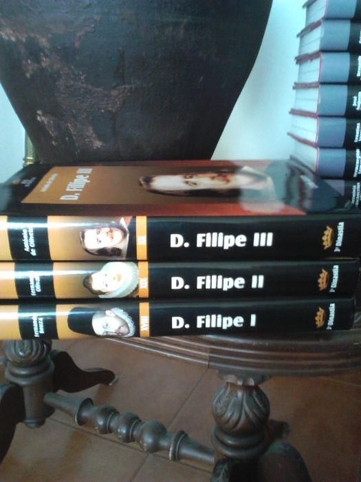 Colecção Reis De Portugal - 34 livros - Colecção completa