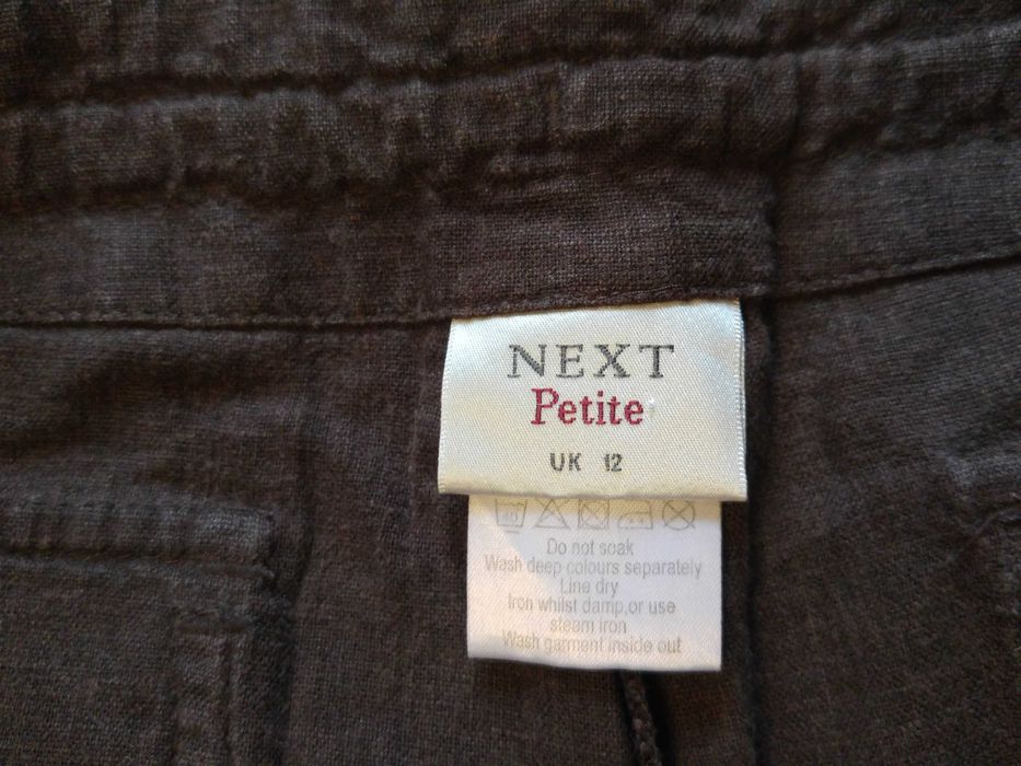 Spodnie lniane damskie