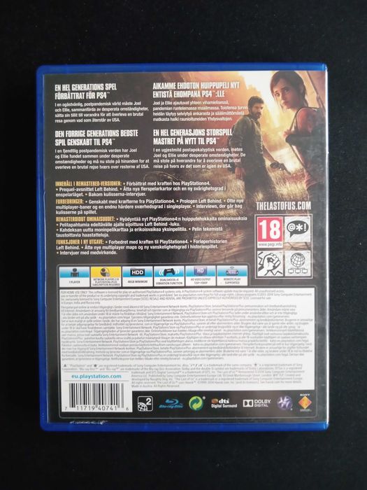 The Last of Us Remastered PS4 PS5