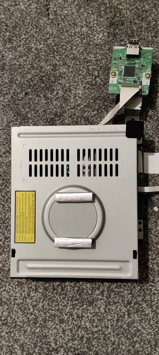 Napęd DVD do Nagrywarki DVD/VHS LG RC389H HDMI i podobnych modeli (błąd HALLO)