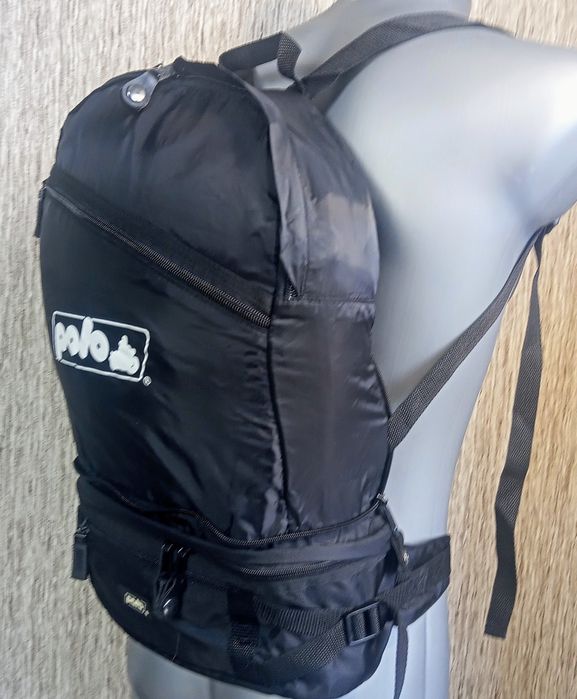 Saszetka na pas nerka plecak POLO 2w1