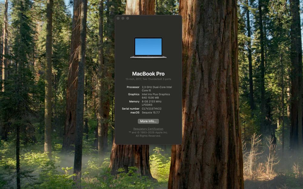 MacBookPro 13" i5