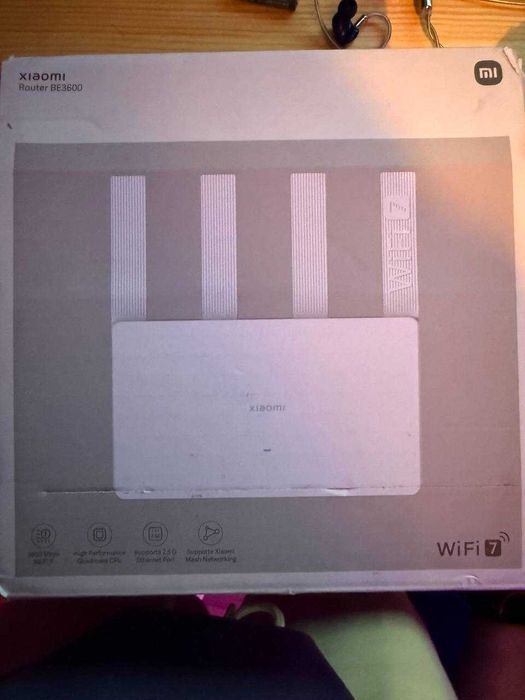 Router Xiaomi Mi Router BE3600 (Wi-Fi 7) – Excelente estado!