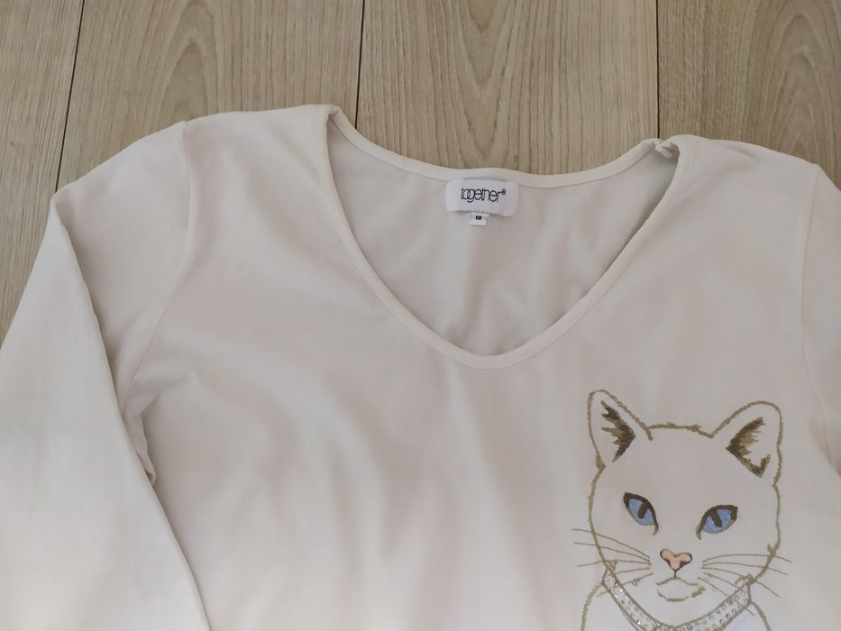 3 sztuki bluzek na wiosnę r. 42 xl