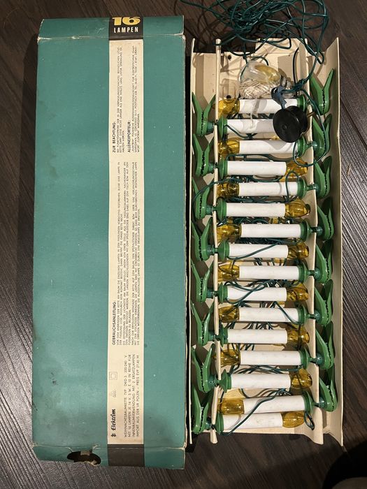 Вінтажна декоративна гірлянда «Lichkette”