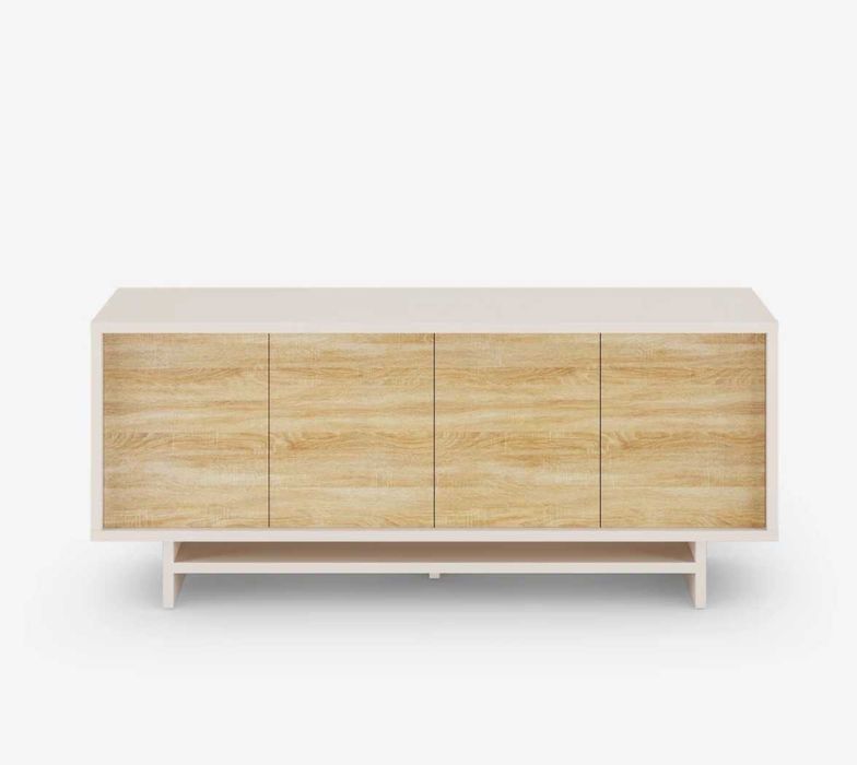 Aparador 4 portas - Carvalho cor Natural