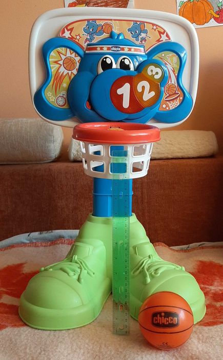 Dziecięcy Zestaw Koszykówka Kosz Gra Zespołowa 60 cm