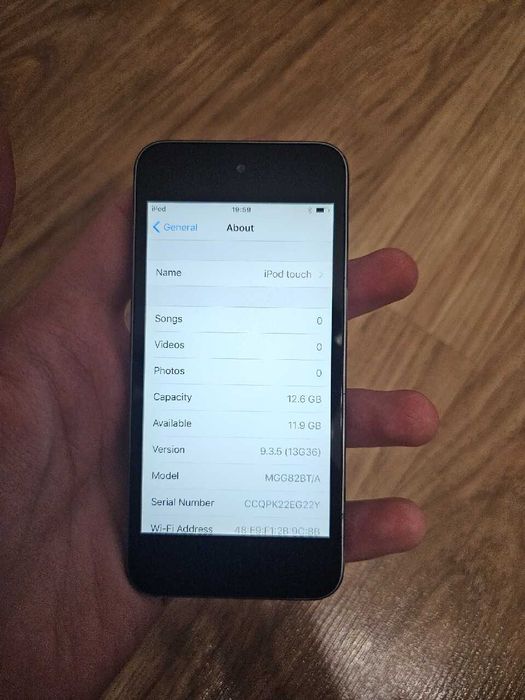 iPod touch 5 generacji 16GB | stan bardzo dobry | sprawny