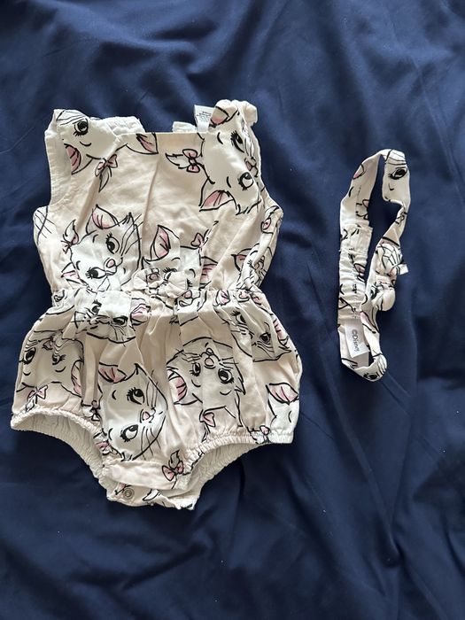 Rampers body Disney opaska 68 jak NOWE