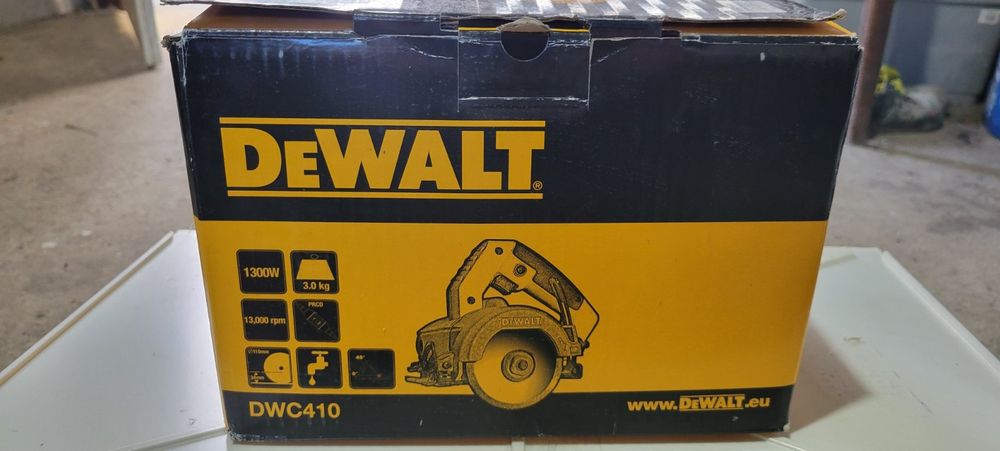 DeWALT DWC410 ручной плиткорез\220v\мокрый рез под 90 и 45