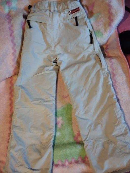 Зимові водонепроникні штани комбінезон на дівчинку