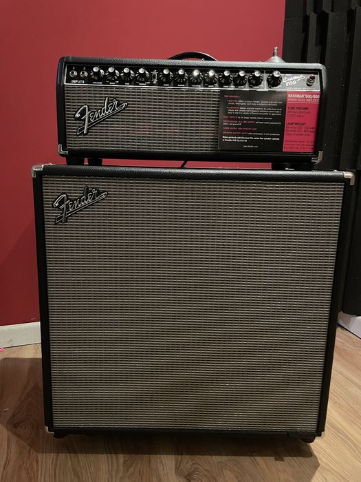 Fender Bassman 800 Head - Como Novo - Possibilidade de Venda da Coluna