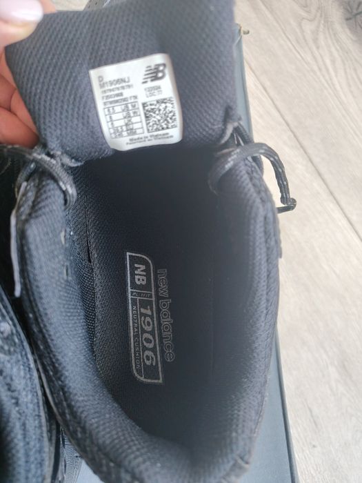 New Balance 1906 czarne rozmiar 39 NOWE