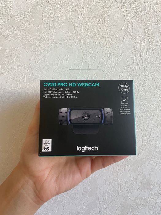 Веб-камера Logitech Webcam HD Pro C920 (960-001055)