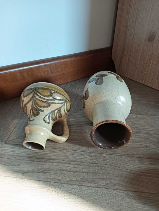 Wazon ceramiczny Strehla zestaw 2szt z podobnym wzorem