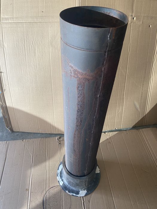 Tubos de Chaminé em Aço + Curva 45° + Flange