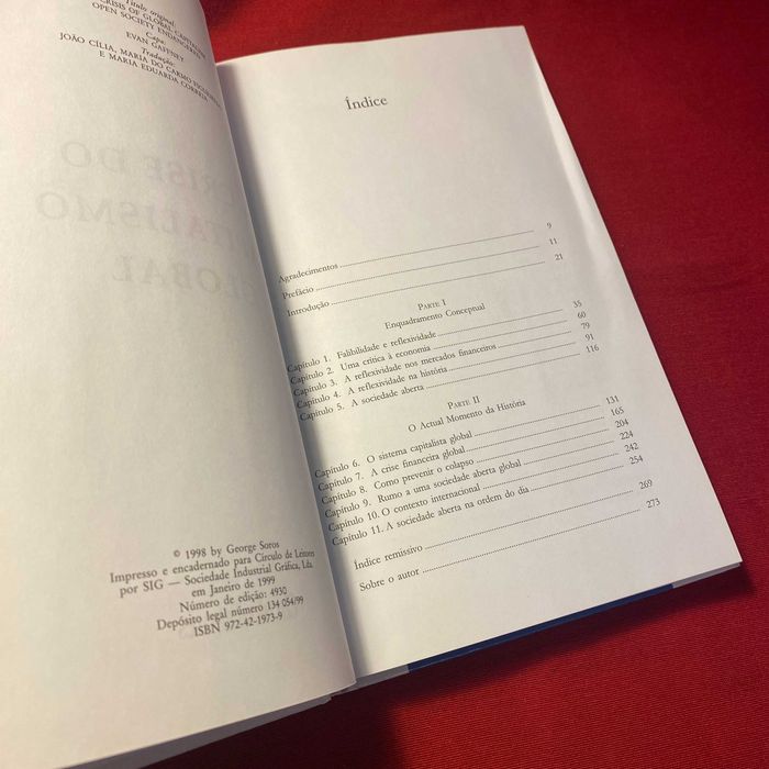 A Crise do Capitalismo Global (A Sociedade Aberta Ameaçada)