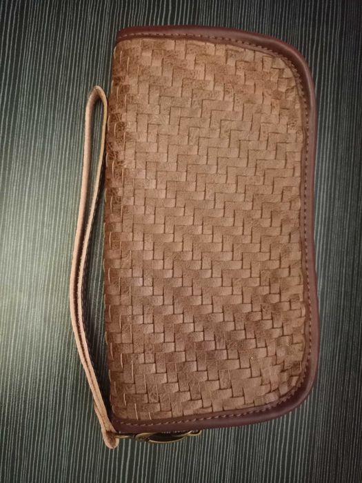 Шкіряний вінтажний гаманець