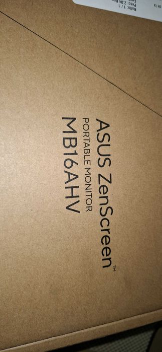 Monitor portatil Asus ZenScreen MB16AHV