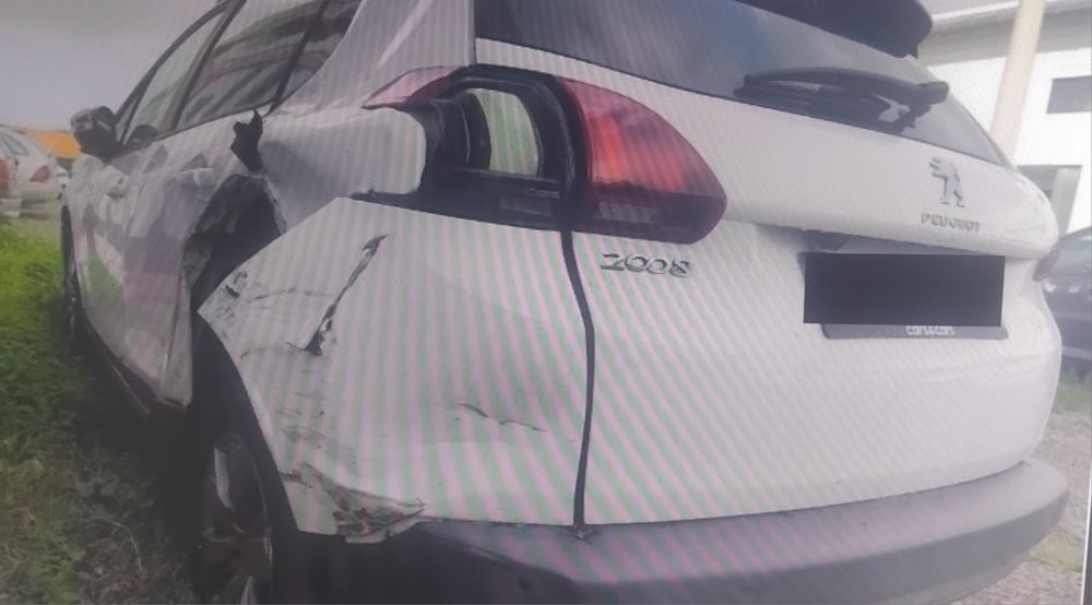 vendo peugeot 2008 1.2 VTI 2018 nacional com 79 mil km acidentado salvado