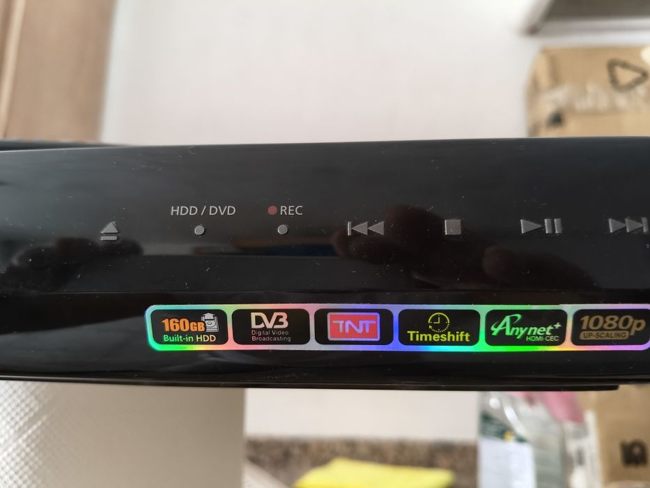 Gravador dvd com HD 160GB Samsung