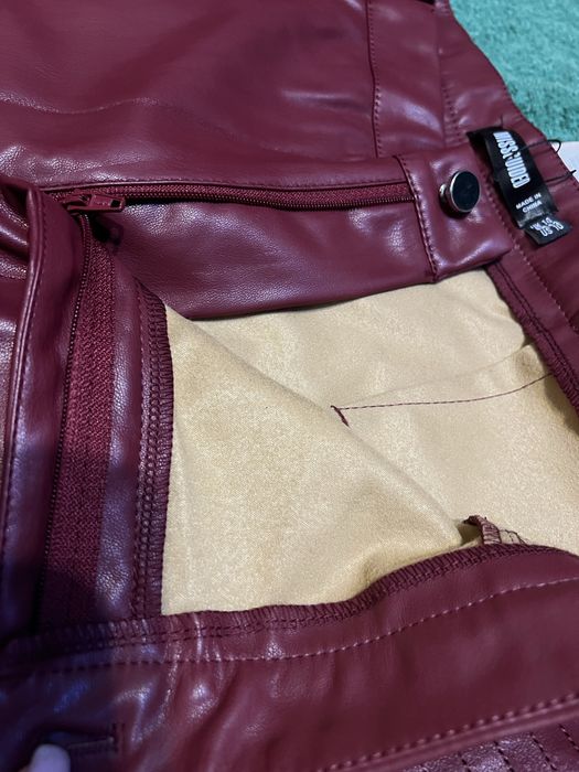 Шкіряні штани на підкладці