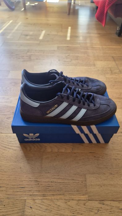 Buty Adidas Spezial niebieskie rozmiar 44