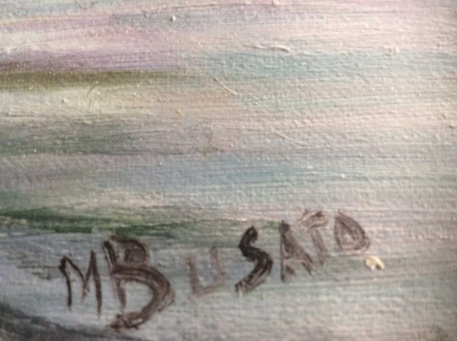 Картина, Италия .масло .Привезена из Италии.