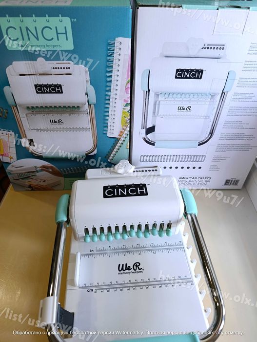 Біндер Сінч We R Memory Keepers Cinch Book, брошюровщик, дирокол