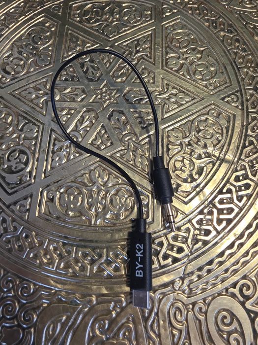 Adapter USB Typ C - Jack 3.5 mm BOYA BY-K4 0.06 m