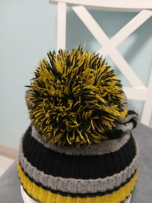 Czapka z pomponem zimowa
