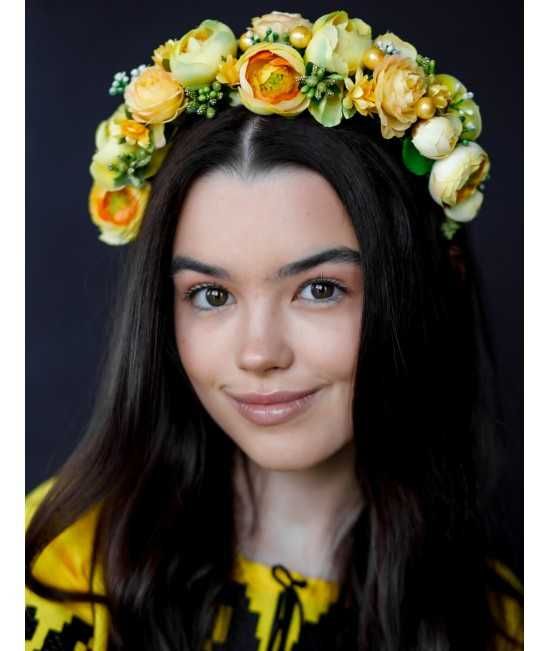 Українські віночки , обручі на голову , обідки