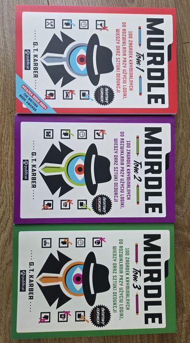 Murdle tom 1,2,3.