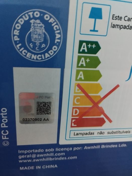 Candeeiro de Clubes led