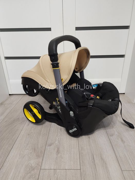 Автокрісло-коляска Doona I оновлена модель sahara beige Дуна