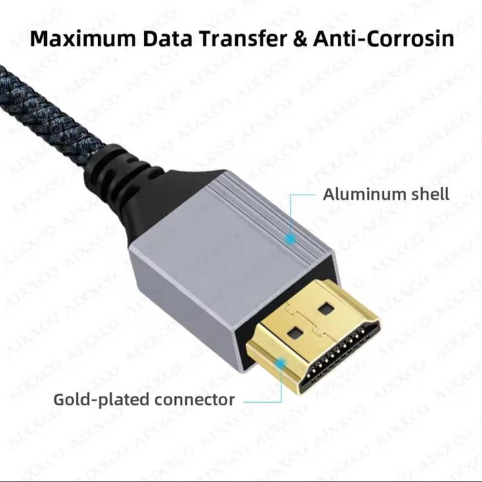 НОВЫЙ Переходник HDMI (HDTV) to HDMI (HDTV)  кабель 4К 60 Ггц 1 м