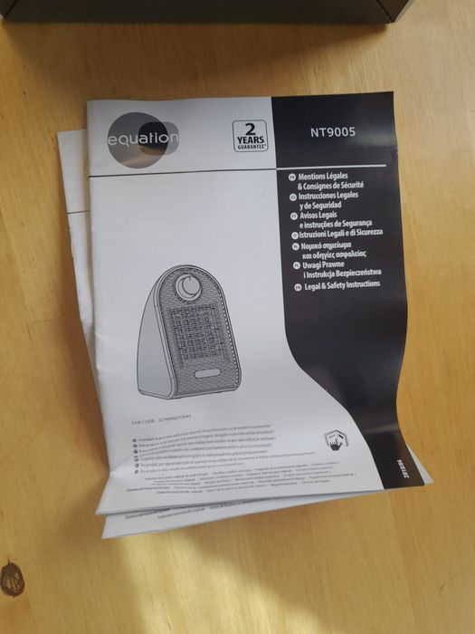 Termoventilador cerâmico