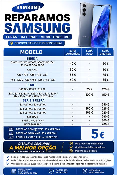 Ecrã do iPhone partido? Veja o preço