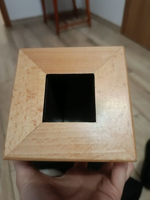 Camera obscura drewniana