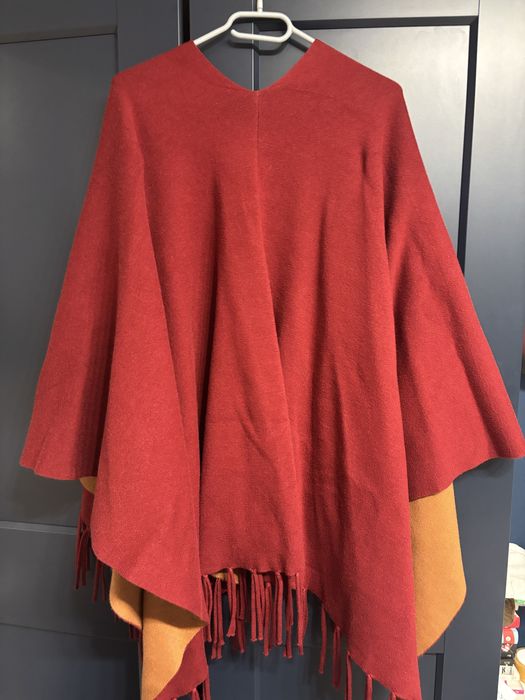 Poncho one size Ochnik okazja bdb -